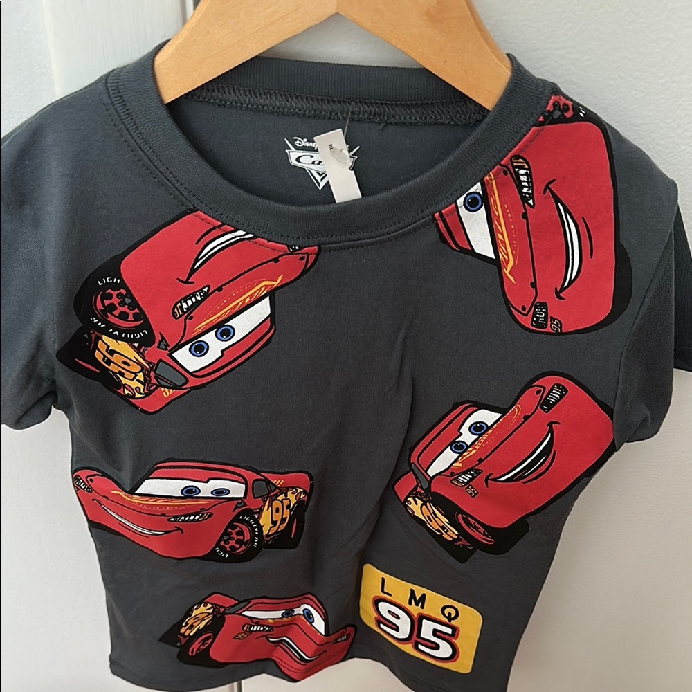 Disney Gray and Red Lightning McQueen Toy